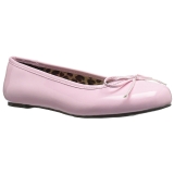 Rosa Lackleder ANNA-01 grosse grössen ballerinas schuhe