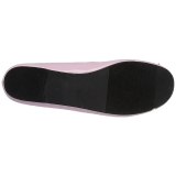 Rosa Lackleder ANNA-01 grosse grössen ballerinas schuhe