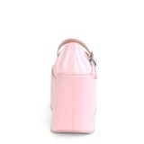 Rosa Vegan 11,5 cm DEMONIA KERA-08 mary jane plateau pumps