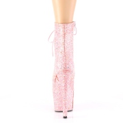 Rosa glitter 18 cm ADORE-1020GDLG pole dance ankel boots