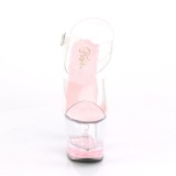 Rosa glitter 18 cm LOVESICK-708GH pole dance high heels schuhe
