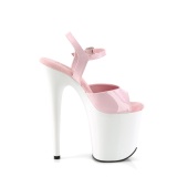 Rosa plateau 20 cm FLAMINGO-809 pleaser high heels