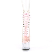 Rosa transparent 18 cm ADORE-1020C-2 exotic pole dance stiefeletten