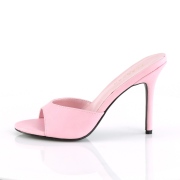 Rose 10 cm CLASSIQUE-01 big size mules shoes