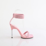 Rose 11,5 cm CHIC-40 ankle straps stiletto metal heels sandals