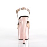 Rose 18 cm ADORE-709HGCH Hologram platform high heels shoes