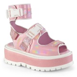 Rose 5 cm Demonia SLACKER-15B lolita emo platform sandals