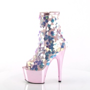 Rose Sequins 18 cm ADORE-1031SSQ pleaser ankle boots with platform