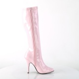 Rose Shiny 13 cm SEDUCE-2000 High Heeled Womens Boots for Men