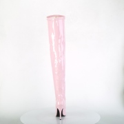 Rose Shiny 13 cm SEDUCE-3000 overknee high heel boots