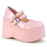 Rose Vegan 11,5 cm DEMONIA KERA-08 gothic platform mary jane pumps