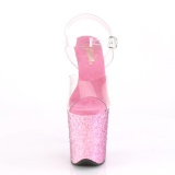Rose glitter 20 cm FLAMINGO-808CF Pole dancing high heels shoes