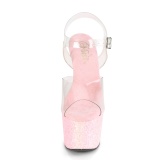 Rose glitter platform 18 cm ADORE-708LG poledance shoes