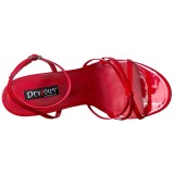 Rot 15 cm DOMINA-108 fetisch high heels schuhe