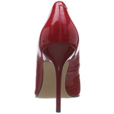 Rot Lack 10 cm CLASSIQUE-20 High Heels Pumps für Männer