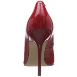 Rot Lack 10 cm CLASSIQUE-20 spitze pumps mit stiletto absatz