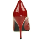 Rot Lack 13 cm SEDUCE-420V High Heels Pumps für Männer