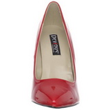 Rot Lack 13 cm SEXY-20 spitze pumps mit stiletto absatz