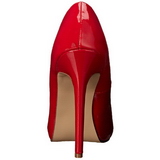 Rot Lack 13 cm SEXY-42 Klassische Pumps Schuhe Damen