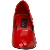 Rot Lack 8 cm DIVINE-420W Herren High Heel Pumps