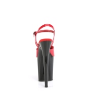 Rot plateau 20 cm FLAMINGO-809-2 pleaser high heels