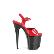 Rot plateau 20 cm FLAMINGO-809-2 pleaser high heels