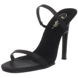 Schwarz 11,5 cm Fabulicious GALA-02 Damen Mules Schuhe