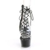 Schwarz 15 cm ASPIRE-600-30 pole dance stiefeletten