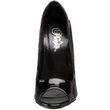 Schwarz 15 cm DOMINA-212 Damenschuhe mit hohem Absatz