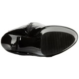Schwarz 15 cm KISS-3010 overknee stiefel mit plateausohle