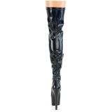 Schwarz 18 cm ADORE-3000HWR Hologramm poledance overkneestiefel