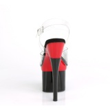 Schwarz 18 cm ESTEEM-7082 exotic pole dance high heels