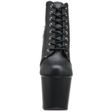 Schwarz 18 cm FEARLESS-700 damen stiefeletten mit plateausohle