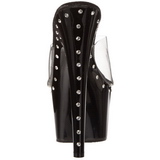 Schwarz 18 cm Pleaser ADORE-701LS Plateau Mules