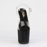 Schwarz 20 cm RAZZLE-808WR exotic pole dance high heels