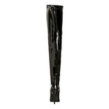 Schwarz Lack 13 cm SEDUCE-3000 overknee high heels stiefel