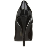 Schwarz Lack 13 cm SEDUCE-420 spitze pumps high heels