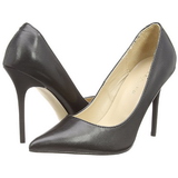 Schwarz Matt 10 cm CLASSIQUE-20 High Heels Pumps für Männer