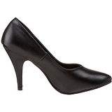 Schwarz Matt 10 cm DREAM-420 high heel pumps klassisch