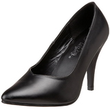 Schwarz Matt 10 cm DREAM-420 high heel pumps klassisch