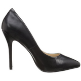 Schwarz Matt 13 cm AMUSE-20 High Heels Pumps für Männer