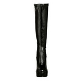 Schwarz Matt 13 cm ELECTRA-2000Z High Heels Damenstiefel für Männer
