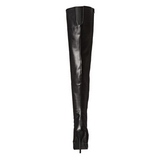 Schwarz Matt 13 cm SEDUCE-3010 overknee high heels stiefel