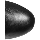 Schwarz Matt 18 cm XTREME-1020 damen stiefeletten mit plateausohle