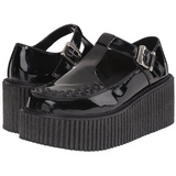 Shiny CREEPER-214 Platform Women Creepers Shoes