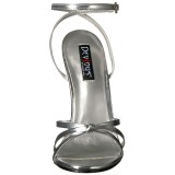 Silber 15 cm DOMINA-108 fetisch high heels schuhe