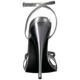 Silber 15 cm DOMINA-108 high heels für männer