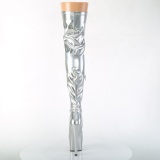 Silber 18 cm ADORE-3000HWR Hologramm poledance overkneestiefel