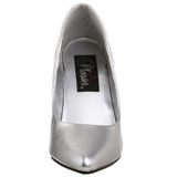 Silber Matt 10 cm VANITY-420 High Heels Pumps für Männer