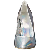 Silber Matt 13 cm AMUSE-20 spitze pumps mit stiletto absatz